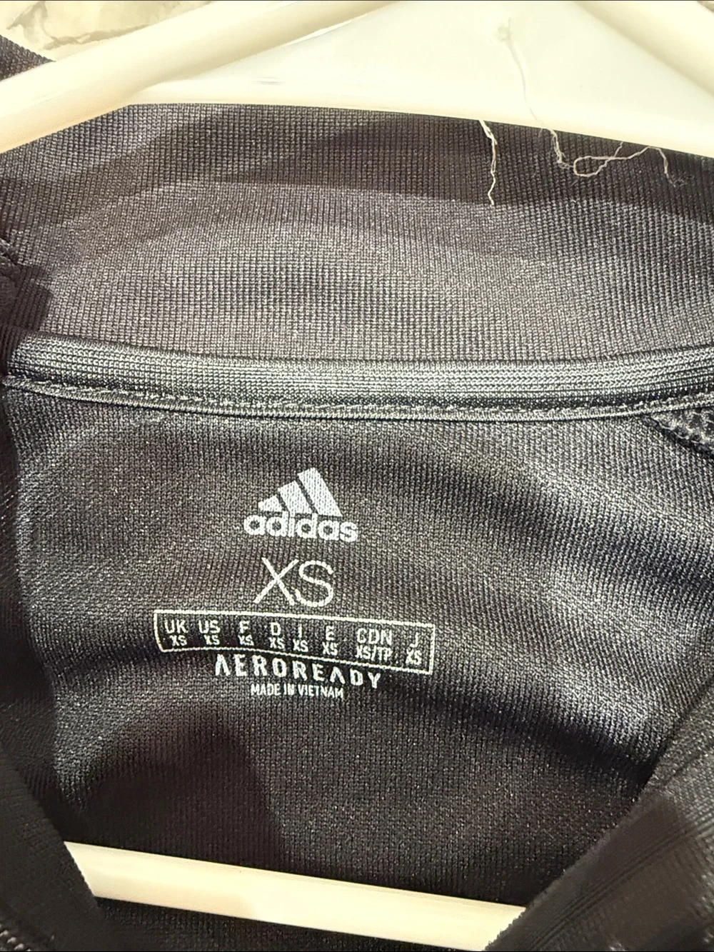adidas Black AFA Long-Sleeve Training Top